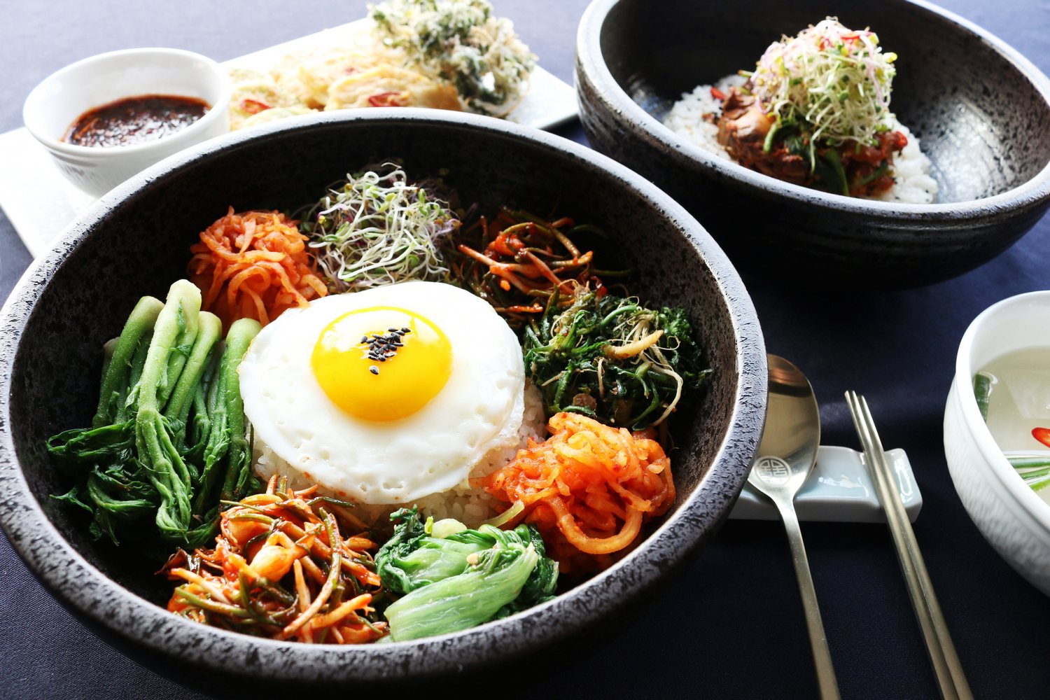 Пибимпап - пошаговый рецепт с фото традиционного блюда корейской кухни от с...